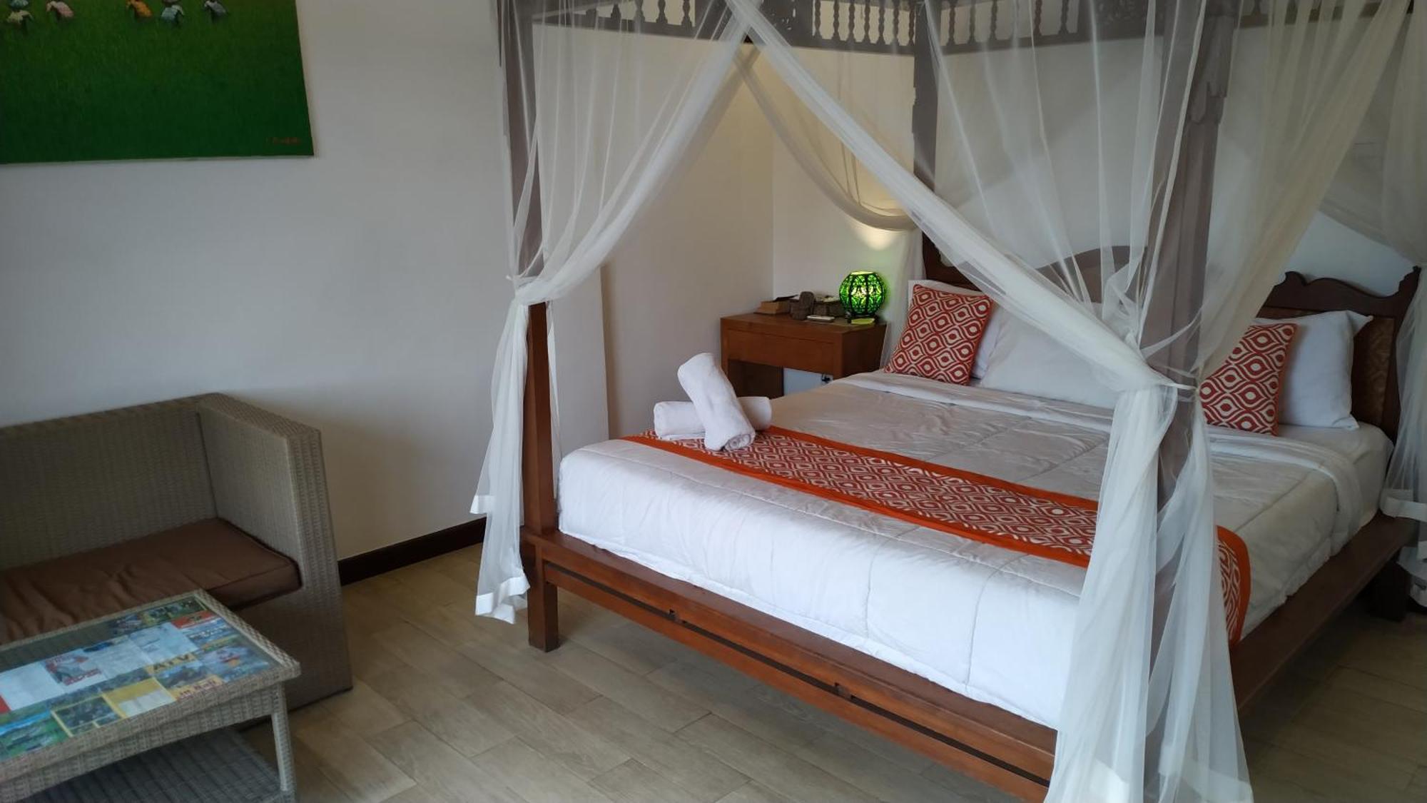 Bhuana Shanti Homestay أوبود الغرفة الصورة